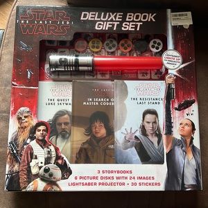 New- Star War The Last Jedi - deluxe book gift set